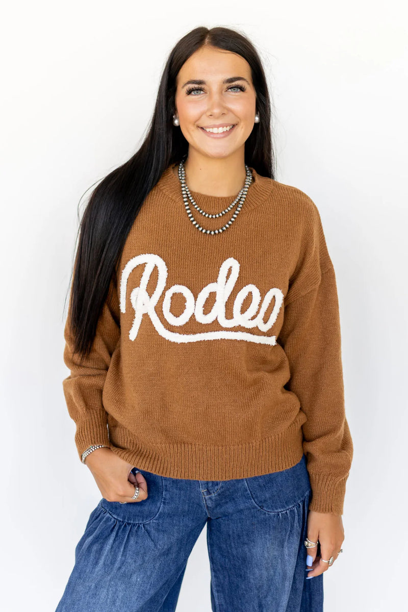 Rodeo Sweater (Brown) – Unbridled Style