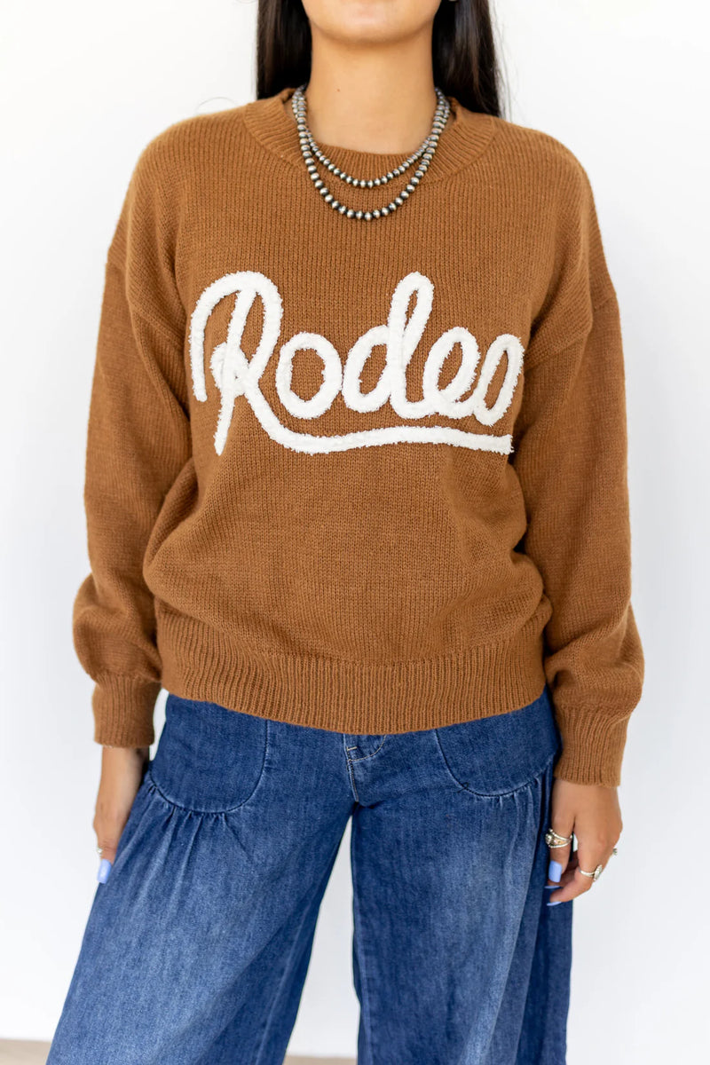Rodeo Sweater (Brown) – Unbridled Style
